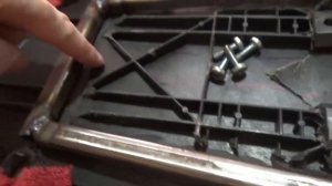 Ремонт спинки компьютерного стула.