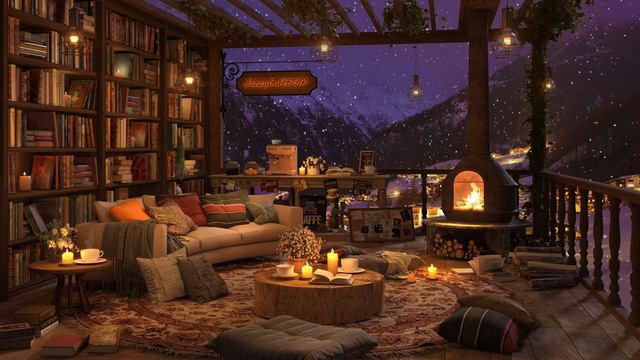 Мягкое джазовое фортепиано в уютной кофейне для сна, учебы, концентрации и отдыха. смотреть онлайн