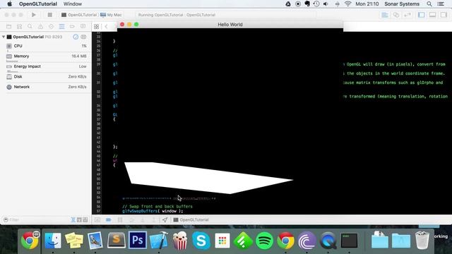 OpenGL Tutorial 9 - Drawing A Polygon смотреть онлайн