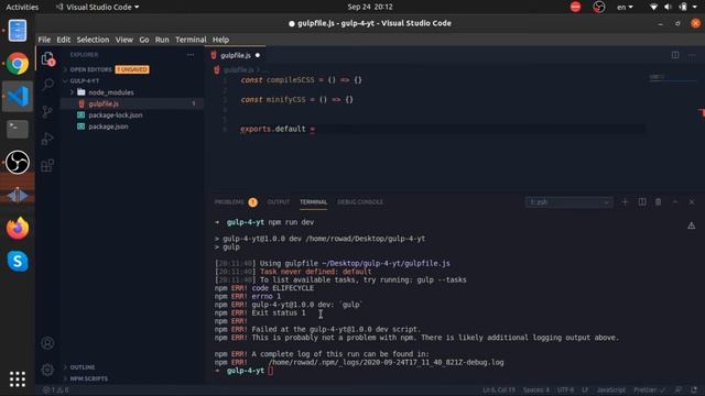 02 - Introduction to Gulp.js series and parallel tasks - Gulp 4 смотреть онлайн
