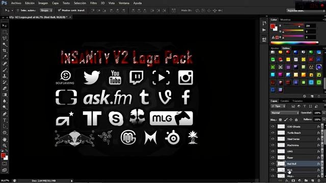 GFX PACK|De Redes Sociales Para Photoshop Gratis! смотреть онлайн