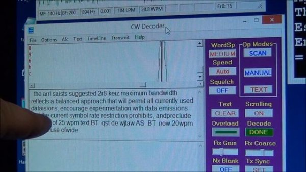 Morse Code Decoding Software, MRP40, CWGet, CW Decoder Review – AF5DN