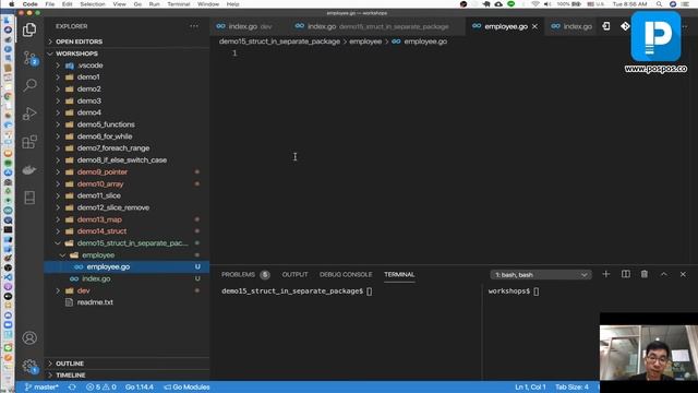 สอน Golang Ep32# Struct vs Class and Package vs Module смотреть онлайн