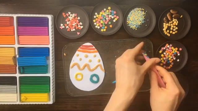 Пластилинография Пасхальное яйцо смотреть онлайн