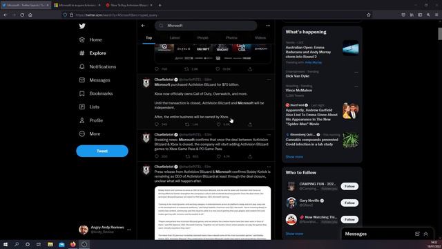 Microsoft Buys Activision / Blizzard for $70 BILLION!!! смотреть онлайн