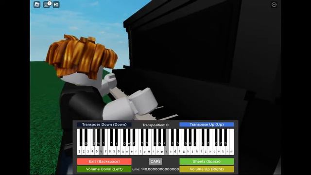 I played GIORNO GIOVANNI THEME in roblox Piano смотреть онлайн
