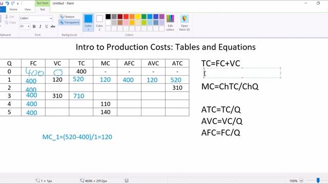 Intro Econ: Completing a Production Cost Table смотреть онлайн