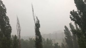 Суперячейковая гроза в Воронеже, 13.07.2017