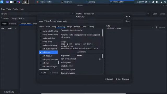ETHICAL HACKING E SCANNING COM NMAP - AULA 40: Script Brute force SSH com NSE смотреть онлайн