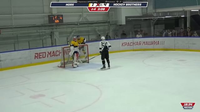 HOCKEY BROTHERS vs ХОРС! 2я игра медиалиги смотреть онлайн