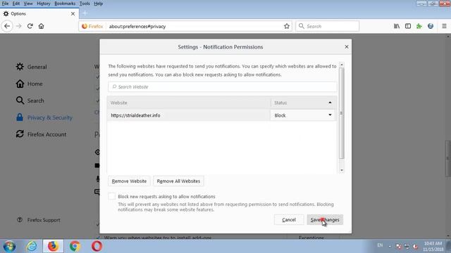 How to remove Strialdeather.info (Chrome/Firefox) смотреть онлайн