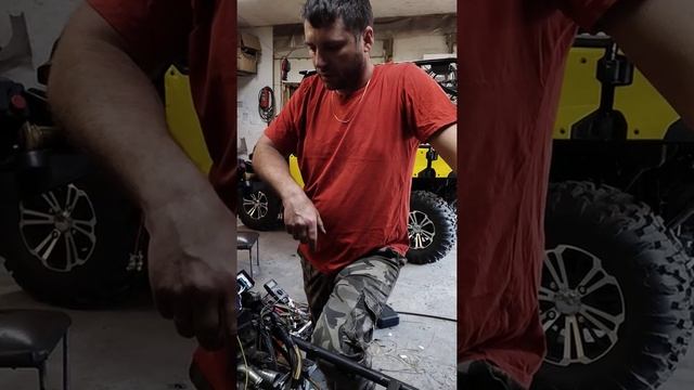 СВАП CF MOTO X8 (очередной). Первый запуск двигателя. смотреть онлайн