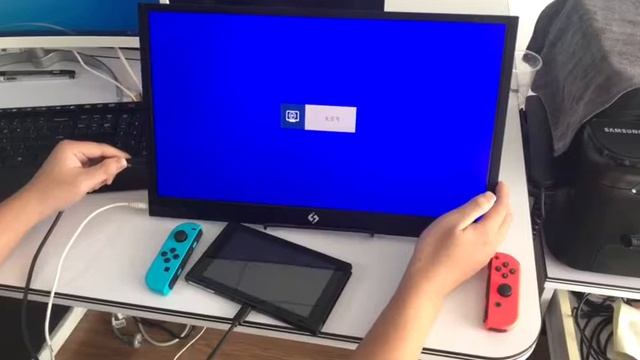 18.4" 4K portable monitor connect with Switch смотреть онлайн