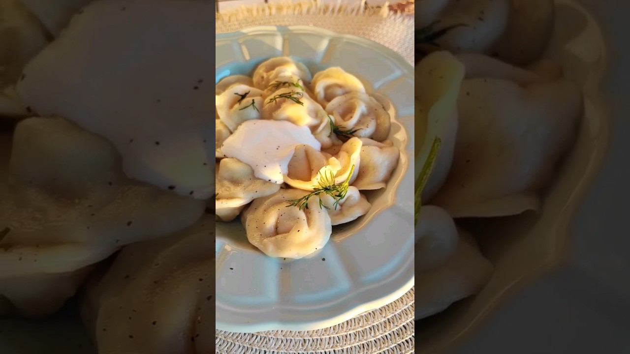 Домашние пельмени самые вкусные! Согласны? Простой рецепт теста и лайфхак с начинкой смотреть онлайн