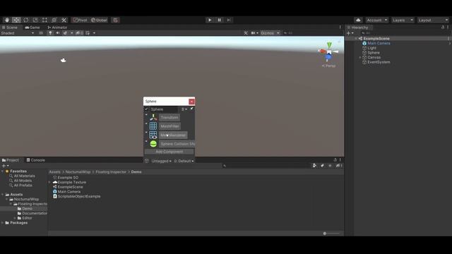 Floating Inspector | Unity Asset Store Tool смотреть онлайн