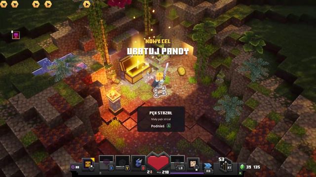 MINECRAFT DUNGEONS: Jungle Awakens | Płaskowyż Pand смотреть онлайн