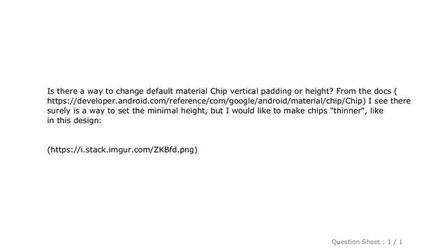 Android : Android Chip Custom Height Or Padding - Chipgroup spacing смотреть онлайн