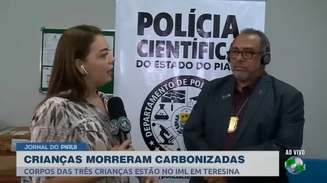 Corpos de três crianças que morreram queimadas são levados para o IML em Teresina смотреть онлайн