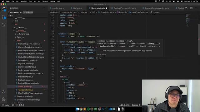 Prototyping - Swipeable "Action Sheet" UI for mobile (web) смотреть онлайн