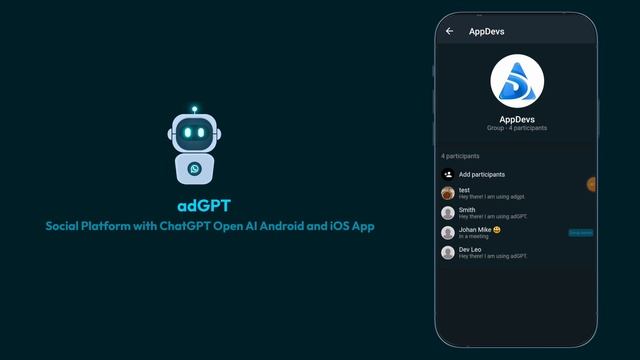 adGPT | Social Platform | ChatGPT | Open AI | Android & iOS | Flutter App смотреть онлайн
