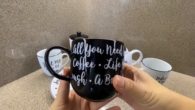 Кружка carnaby script 350 мл черная Price & Kensington | Видео обзор от Kitchen-Devices.ru смотреть онлайн