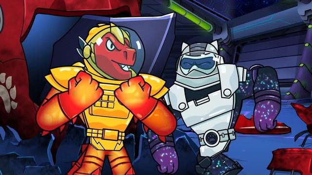 Приземление к Боссу /Герои Гуджитсу Эпизод 6/ Heroes of Goo Jit Zu смотреть онлайн