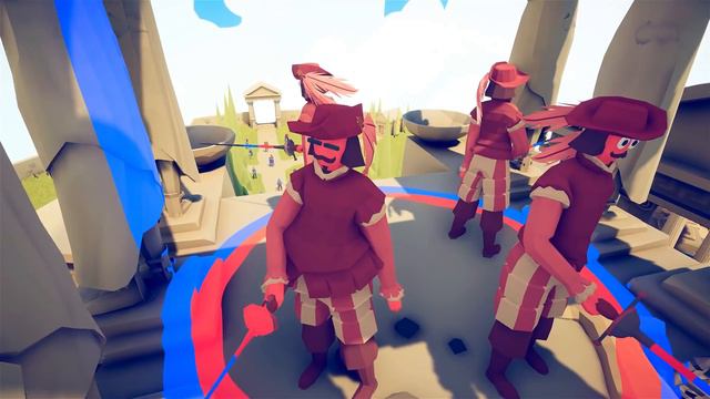 БЕЗ ПАНИКИ! Я Д'АРТАНЬЯН! СУПЕР - КАМПАНИЯ в ТАБС - Totally Accurate Battle Simulator, ТАБС, TABS смотреть онлайн