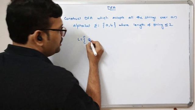 DETERMINISTIC FINITE AUTOMATA (DFA) EXAMPLE - 4 (STRING LENGTH) IN AUTOMATA THEORY || TOC смотреть онлайн