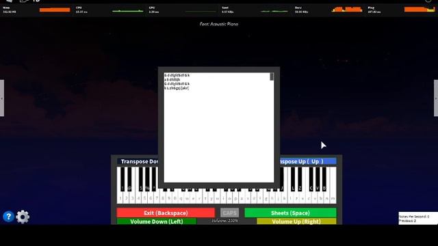 Roblox Piano Sheets - Giorno Theme (Very Easy) смотреть онлайн