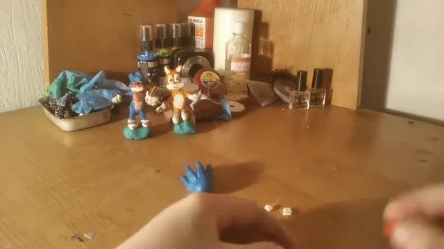 Лепим Соник и Соник EXE из пластилина . смотреть онлайн