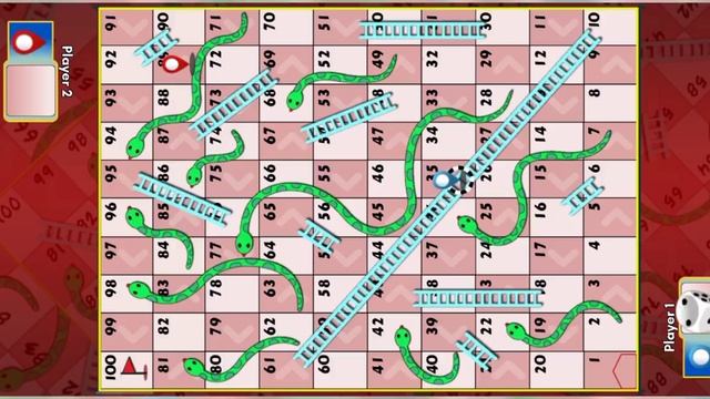 Ludo King snake and ladder game| snake and ladder with 2 player| saapsidi game | смотреть онлайн