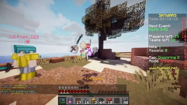 САМЫЙ КРУТОЙ ТЕКСТУРПАК ДЛЯ ПВП! ТЕКСТУРПАК ПОМОГАЮЩИЙ ТАЩИТЬ?! | MINECRAFT SKY WARS! смотреть онлайн