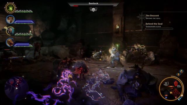 [1] Dragon Age: Inquisition - The Descent (Nightmare) | Below Ground Adventures Begin смотреть онлайн