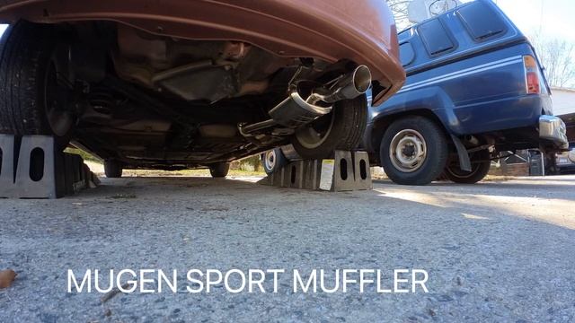 Mugen Sport Muffler - Honda Fit 2007-2008 (GD3) смотреть онлайн