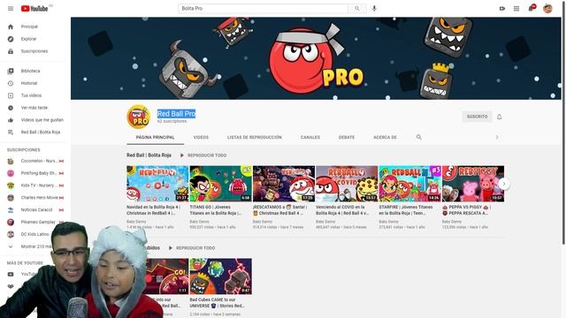 Invasión en la Bolita Roja! ? ? | Red Ball 4 смотреть онлайн