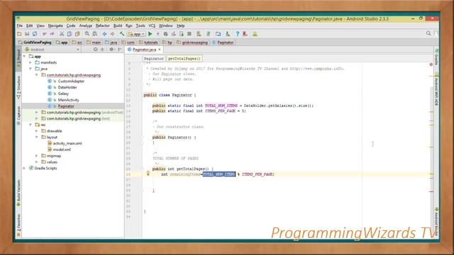 Android S1E17 : Pagination - Page Custom GridView смотреть онлайн