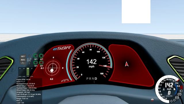 Hirochi eSBR 800 top speed run in beamng drive. смотреть онлайн