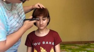 Отрезаю длинные волосы/1 МЕТР был а стало/12 лет