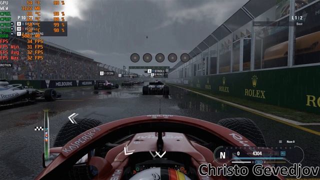 F1 2018 [PC] GTX 1050 Ti 4GB GDDR5 & Intel Pentium G4560 смотреть онлайн