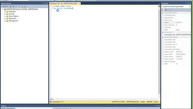 Sql 2012 Create Index Tutorial смотреть онлайн