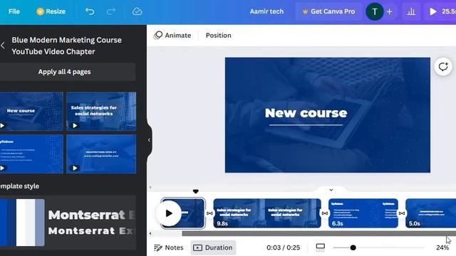 Canva Tutorial #2 |Learn to add Design, Photos, Art and Videos in your Project ( Video or photo) смотреть онлайн
