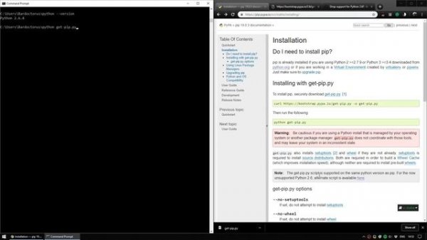 How to Install PIP for Python