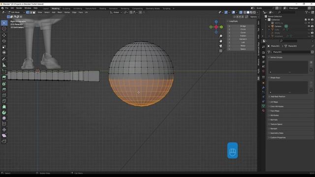 Loop Tools в Blender. Bridge, Curve, Gstretch, Space, Circle, Flatten, Relax — разбор всех функций. смотреть онлайн