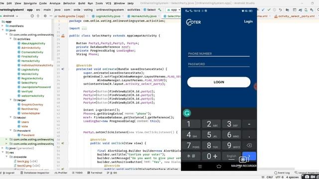 Android Online Voting App using Firebase (???? ???) | Firebase ML Kit | Biometric lock смотреть онлайн