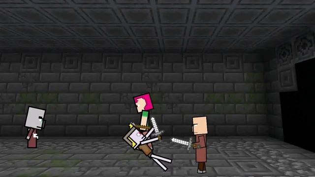 Рисуем мультфильмы 2 Майнкрафт анимация финал сезона смотреть онлайн