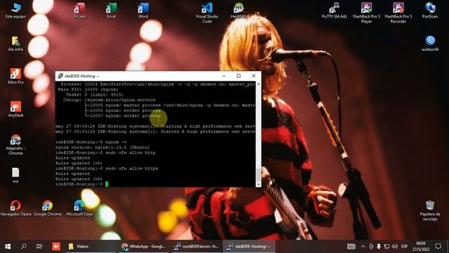 Ubuntu - Instalar Servidor Web Nginx смотреть онлайн