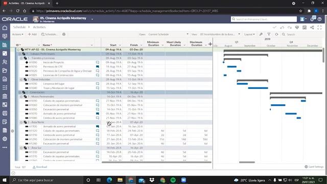 Webinar | Combina las funcionalidades de Primavera P6 y Risk Analysis con Oracle Primavera Cloud смотреть онлайн