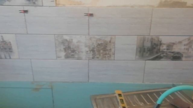 Кухня на пальцах. "Фартук" из керамической плитки 200 х 450 мм, своими руками, СВП для плитки. смотреть онлайн