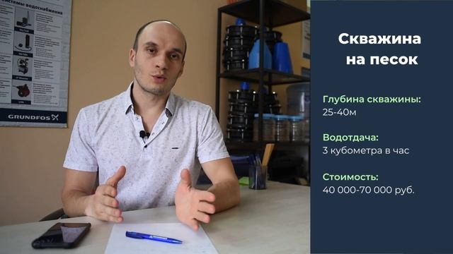 Цена и глубина скважины. Выползово смотреть онлайн