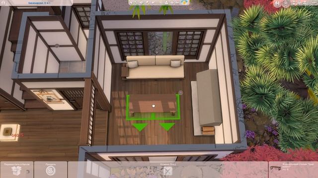 Традиционный японский дом ?| Симс 4: Строительство |Traditional Asian House| The Sims 4: Speed Buil смотреть онлайн